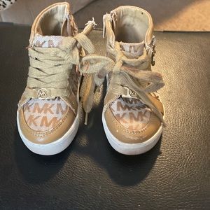 High Top MK logo shoes